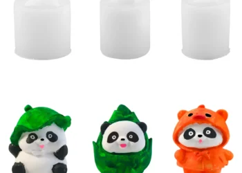 Create Stunning 3D Panda Candles and Resin Crafts with This Easy Kit