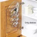 Maximize Kitchen Space with This Durable Stainless Steel Pot Lid Organizer Rack