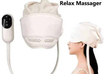 Experience Deep Relaxation and Better Sleep with the Electric Head and Eye Massager