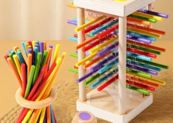 Boost Your Child’s Cognitive Skills with This Engaging Wooden Puzzle Toy