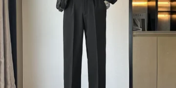In-Depth Review & Buyer Guide: Spring Summer Men Suit Pants Wide Leg Long Drape Trousers Fashion Streetwear Clothing Solid Stretch Waist Oversize Pants Black – Product Review