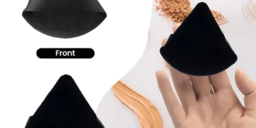 In-Depth Review & Buyer Guide: Dual-Use Makeup Puff for Festive Makeup – Triangular & Fan Design for Quick Base & Detail, Saves Foundation, Most Skin Types – Product Review