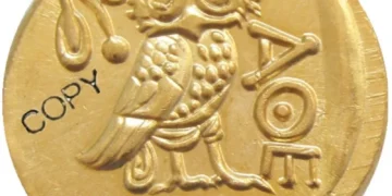 In-Depth Review & Buyer Guide: G(02)Ancient Athens Greek gold Drachm – Atena Greece Owl Drachma Gold Plated copy coins – Product Review